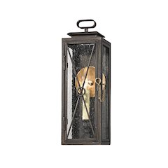Randolph Exterior Wall Sconce, Vintage Bronze