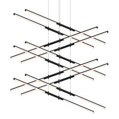 Tik-Tak Pendant, Satin Black