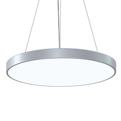 Pi Pendant, Bright Satin Aluminum