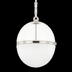 Donnell Pendant, Polished Nickel