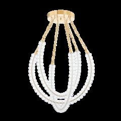 Celeste Chandelier, Vintage Brass