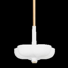 Rimini Pendant, Gold Leaf