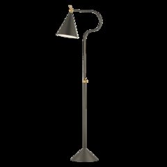 Harriet Floor Lamp, Aged Brass