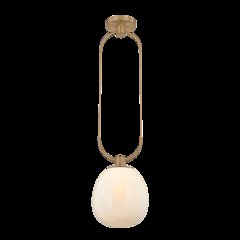 Jove Pendant, Patina Brass