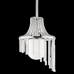Kylie Pendant, Polished Nickel