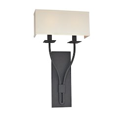 Palladium Wall Sconce, Texture Black