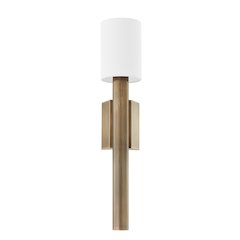 Monty Wall Sconce, Patina Brass