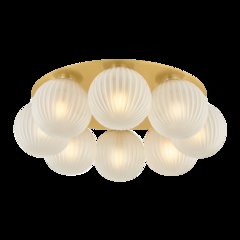 Vernazza Flush Mount, Vintage Polished Brass