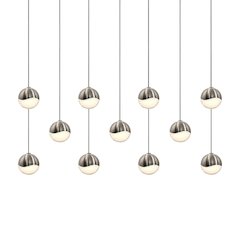 Grapes Pendant, Satin Nickel