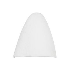 Manteca Wall Sconce, Gesso White