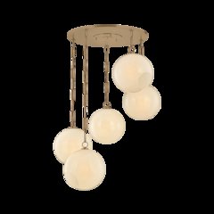 Bramble Chandelier, Patina Brass