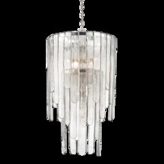 Fenwater Chandelier, Polished Nickel