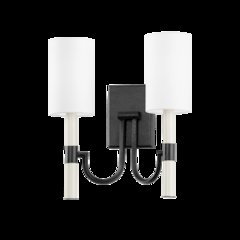 Gustine Wall Sconce, Forged Iron