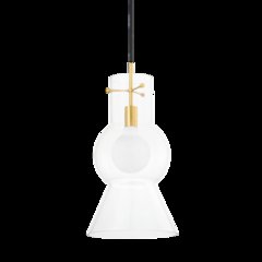 Mirabel Pendant, Aged Brass