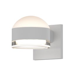 REALS Wall Sconce, Texture White
