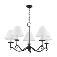 Massi Chandelier, Forged Iron