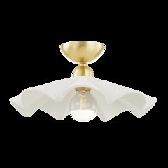 Maisie Pendant, Aged Brass