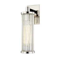 Marley Wall Sconce, Polished Nickel