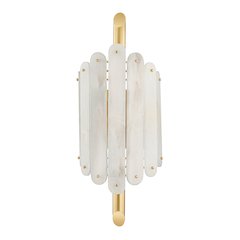 Selene Wall Sconce, Vintage Polished Brass