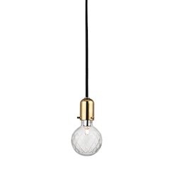 Marlow Pendant, Aged Brass