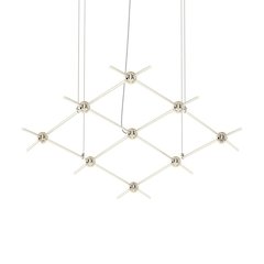 Constellation Pendant, Satin Nickel