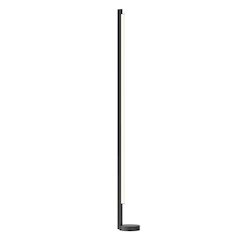 Keel Floor Lamp, Satin Black