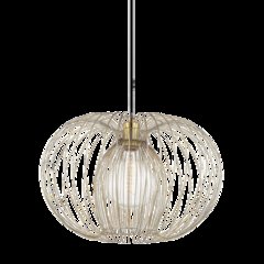 Jasmine Pendant, Polished Brass