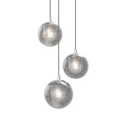 Champagne Bubbles Pendant, Polished Chrome