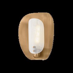 Adler Wall Sconce, Patina Brass