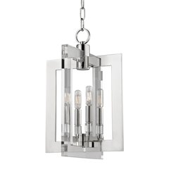 Wellington Pendant, Polished Nickel