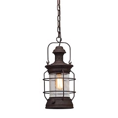 Atkins Exterior Lantern, Heritage Bronze