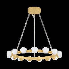 Linus Chandelier, Vintage Brass