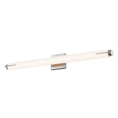 Tubo Slim LED Bath and Vanity, Satin Nickel