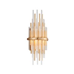 Theory Wall Sconce, Gold Leaf