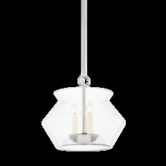 Edmonton Lantern, Polished Nickel