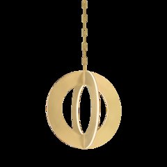 Samos Pendant, Vintage Brass