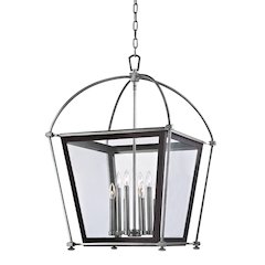 Hollis Lantern, Polished Nickel