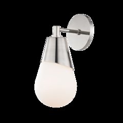 Cora Wall Sconce, Polished Nickel