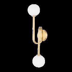 Zani Wall Sconce, Aged Brass