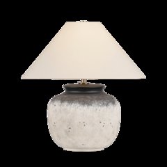 Unearthed Table Lamp, Patina Brass