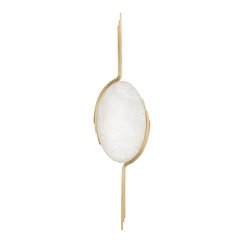 Lapis Wall Sconce, Vintage Brass