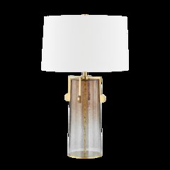 Wildwood Table Lamp, Aged Brass