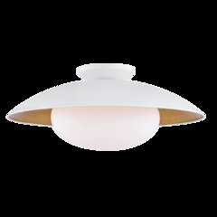 Cadence Semi Flush, White