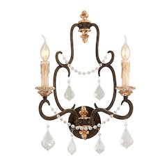 Bordeaux Wall Sconce, Parisian Bronze