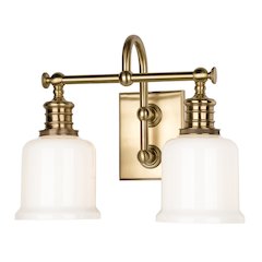 Keswick Bath And Vanity, Aged Brass