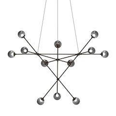 Proton Pendant, Polished Black Nickel
