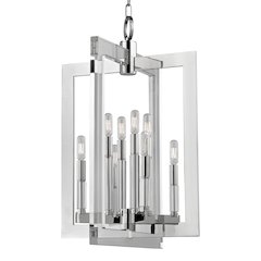Wellington Pendant, Polished Nickel