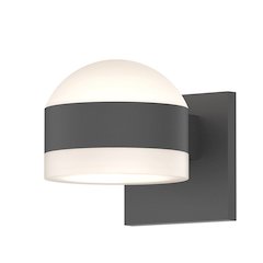 REALS Wall Sconce, Textured Gray