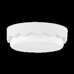 Wave Flush Mount, Ceramic Matte White