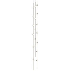 Constellation Chandelier, Satin Nickel